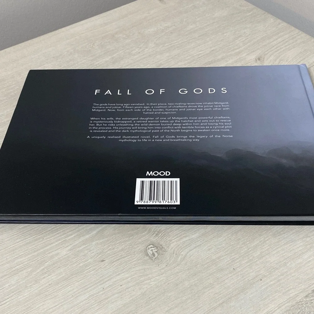 Fall of Gods She Is Gone Hardcover Illustrated Novel Rasmus Berggreen MOOD 2015